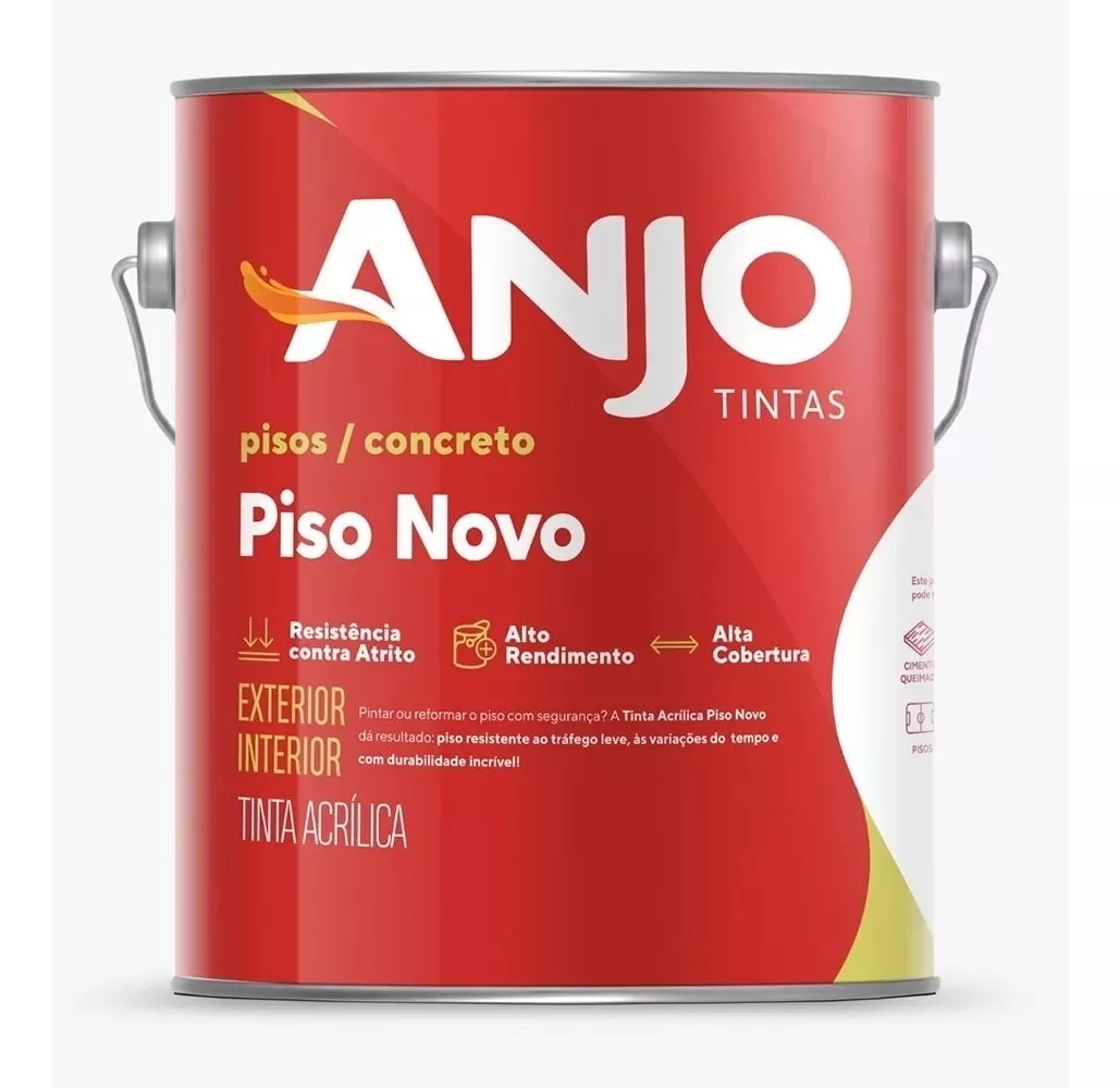 Tinta Acrílica Piso Novo