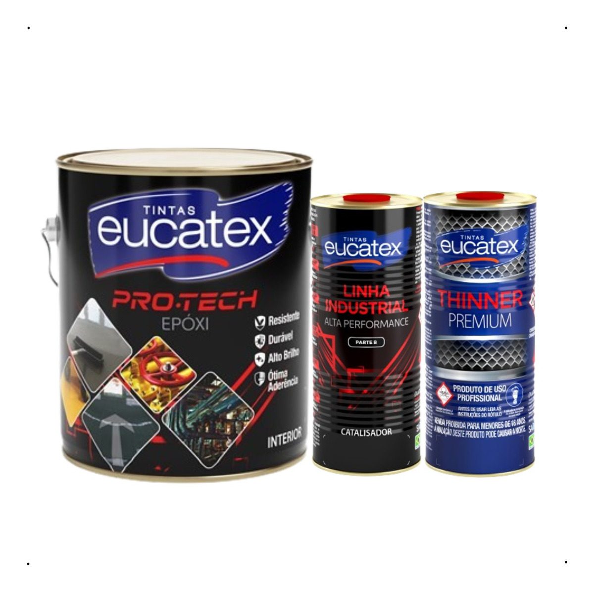 Tinta Eucatex PU Alta Resistência C/ Catalisador