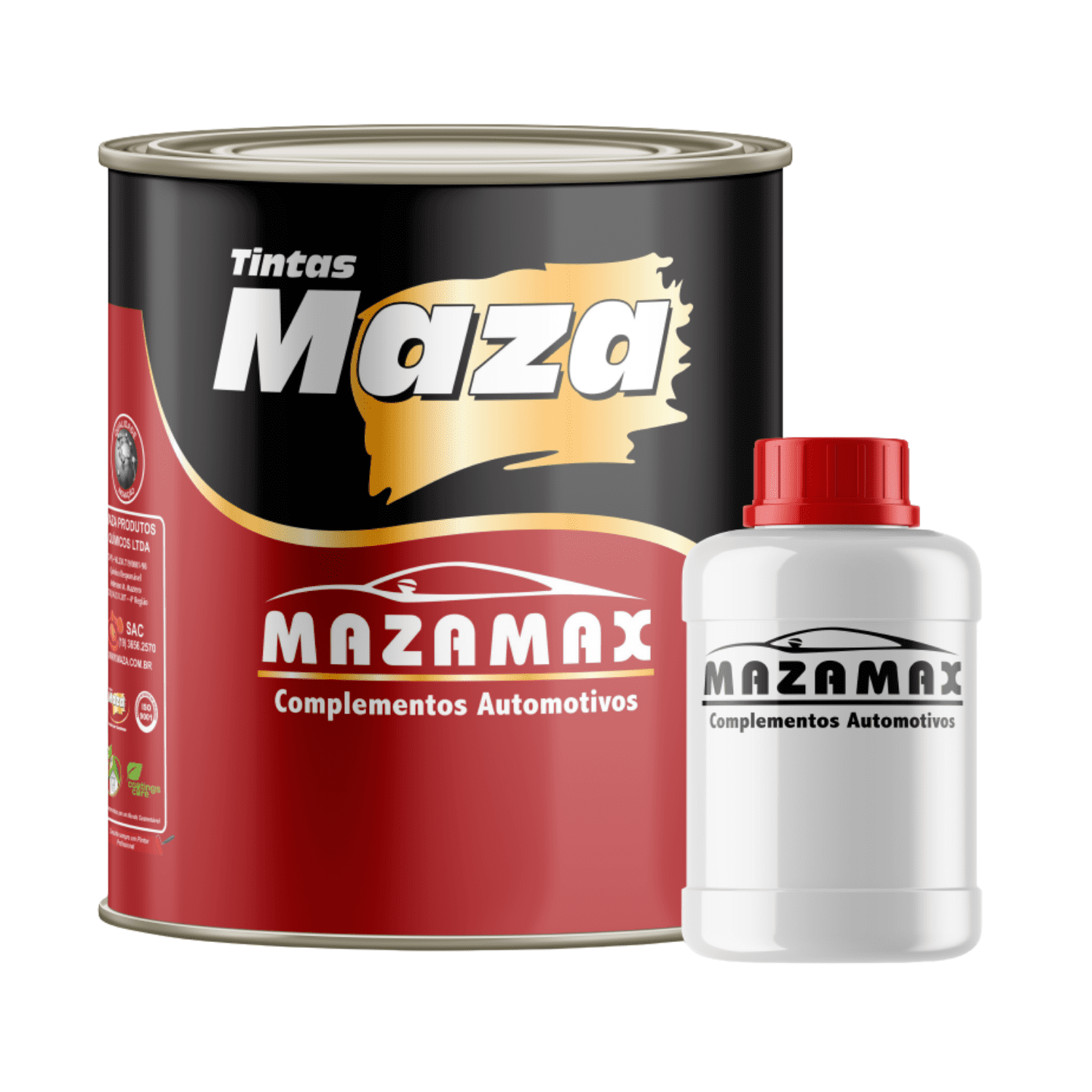 Kit Tinta Automotiva Wash Primer Maza 3,6l C/ Catalisador